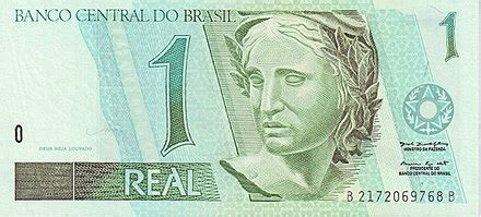 Cédula de 1 real